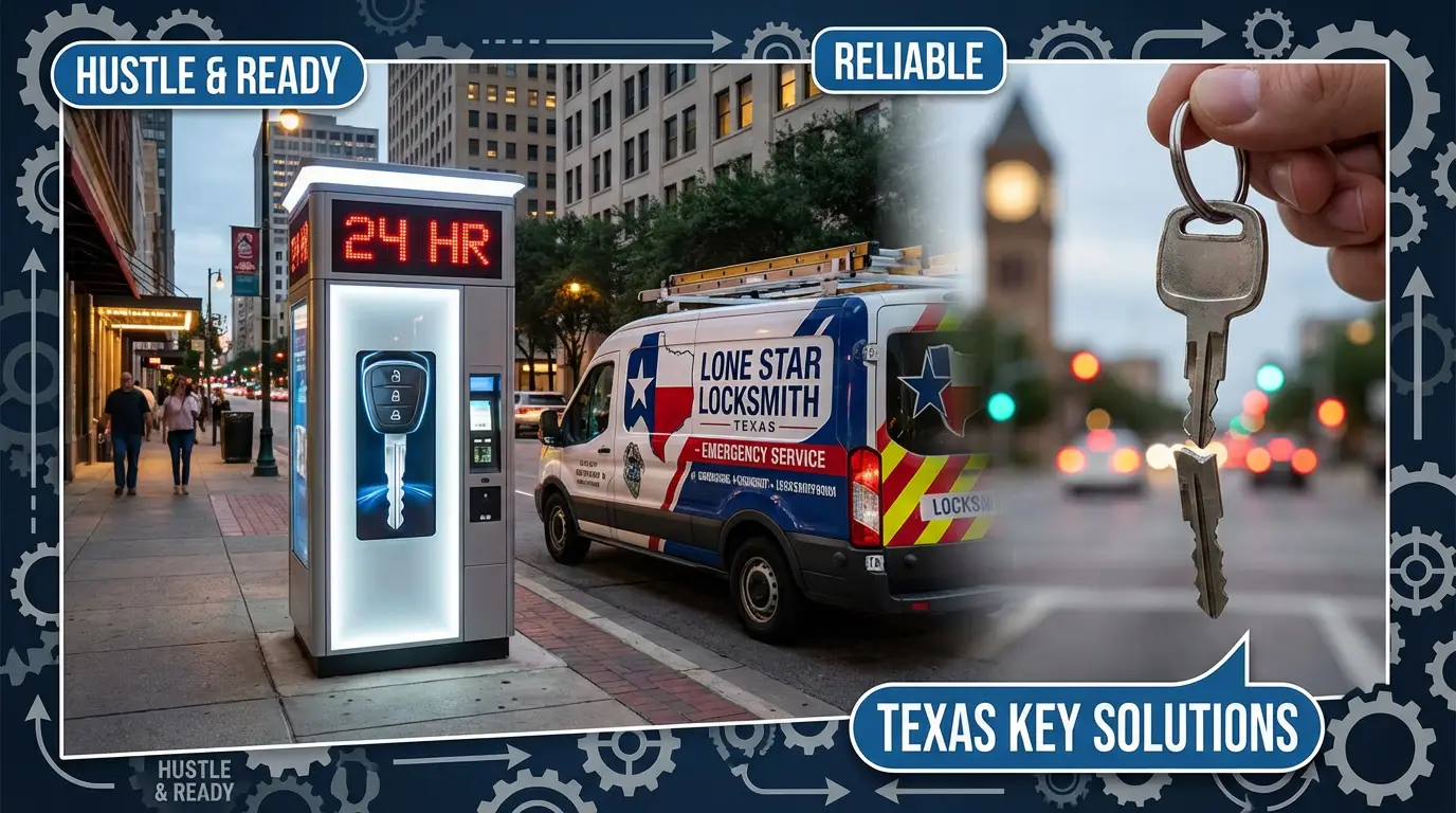 24-Hour Key Maker: Car Kiosks Vs. 24/7 Locksmiths