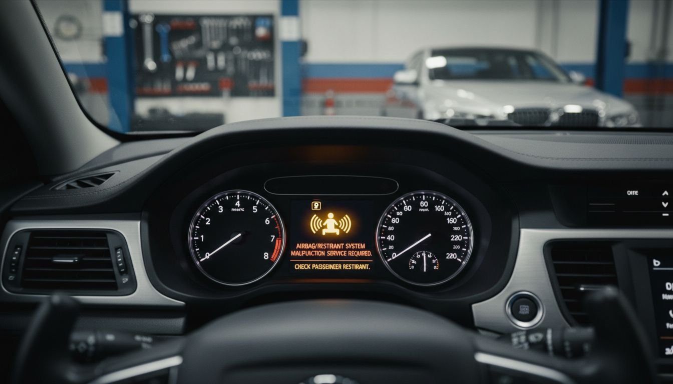 Airbag warning illuminated