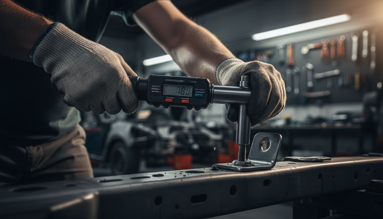 Securing seat belt bolt