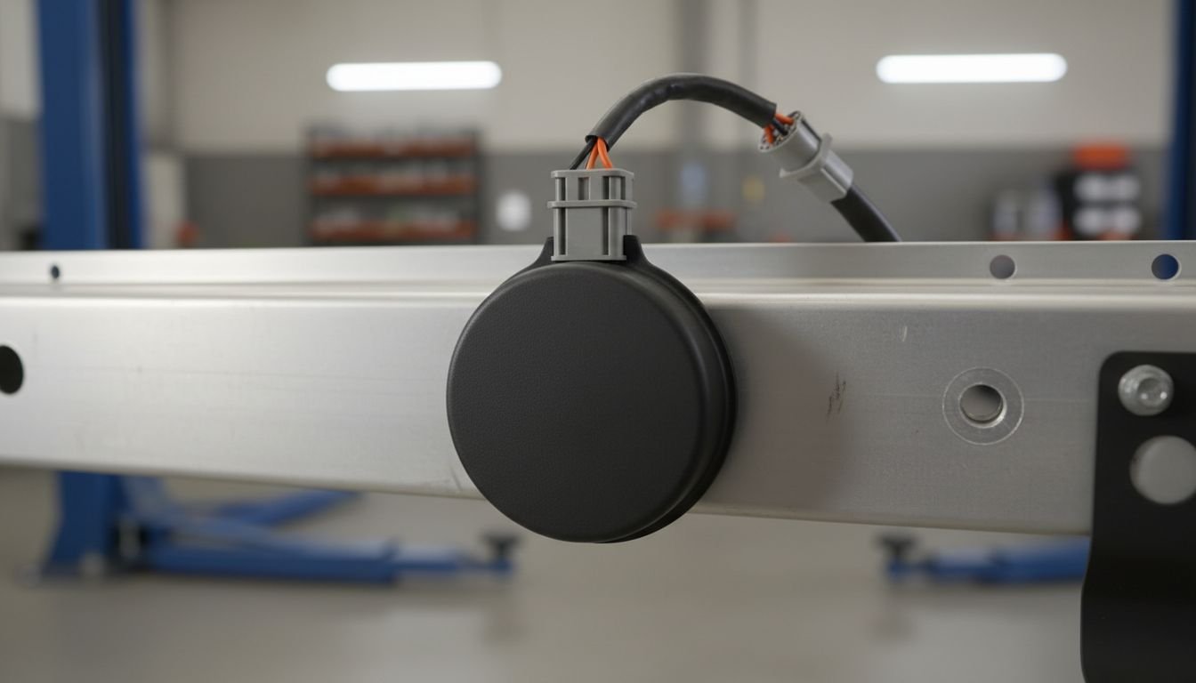 Car front impact sensor