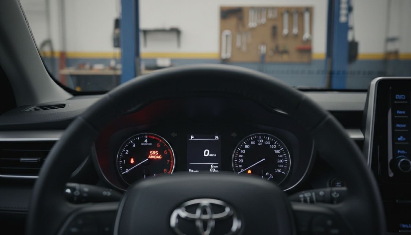 SRS airbag warning light