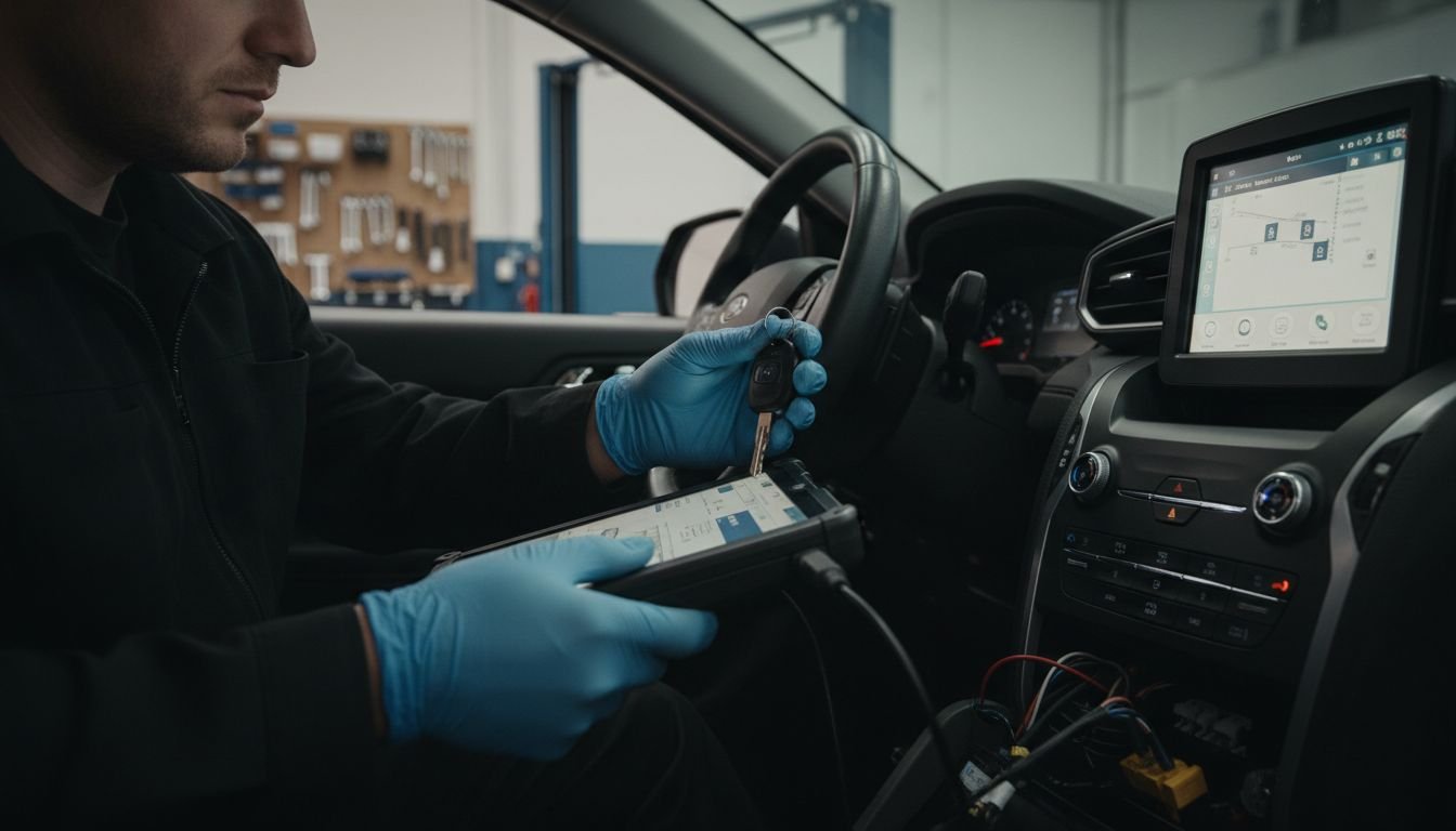 Locksmith at work