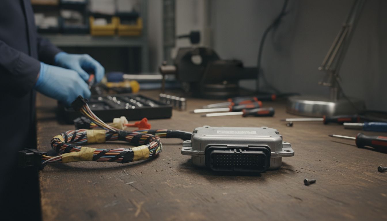 Airbag module maintenance