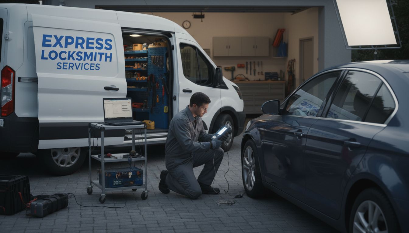 Locksmith at work