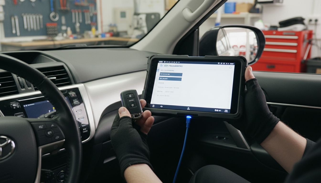 Locksmith programming smart key