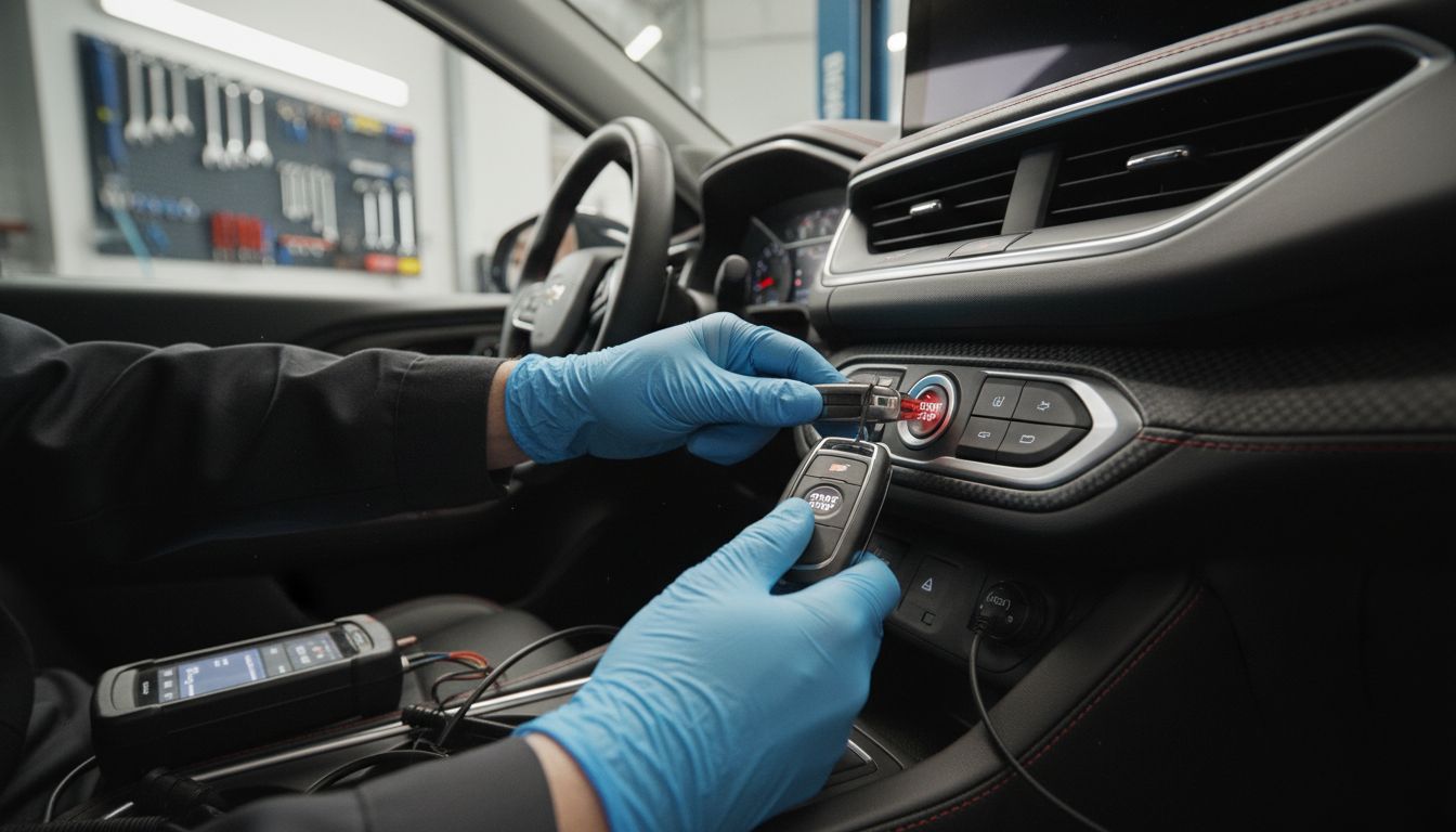Pairing Chevy key fob