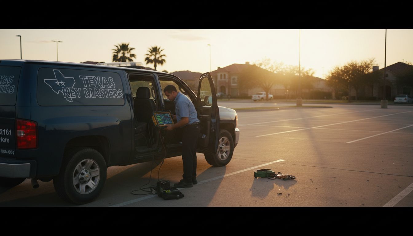 Locksmith at work