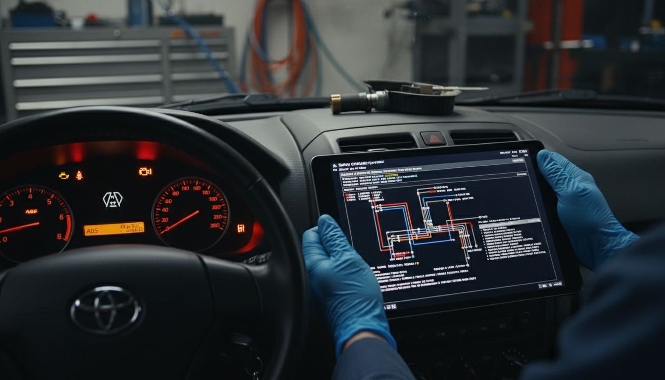 Dashboard warnings active