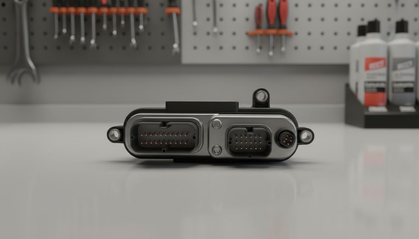 Mazda airbag module close-up
