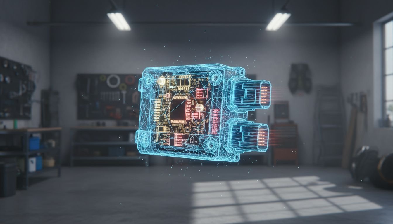 3D Electronic Module Schematic