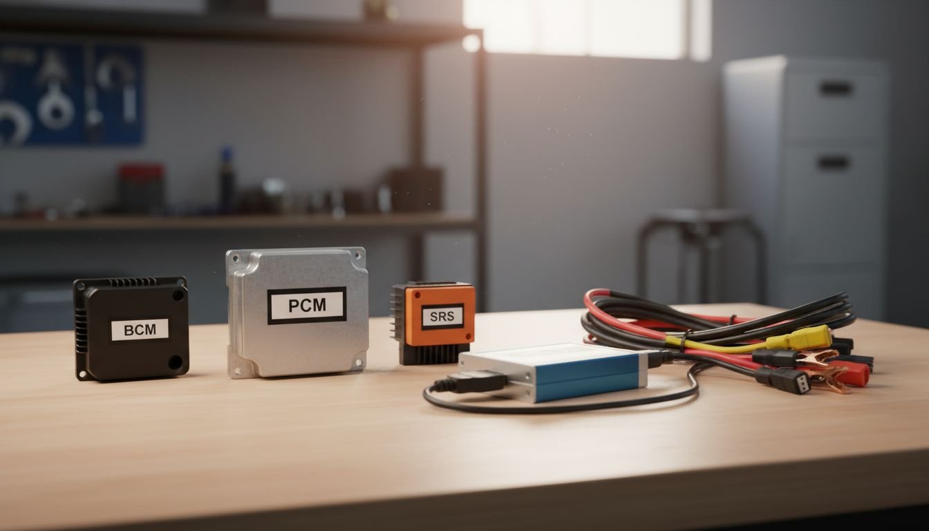 Automotive Control Modules Display