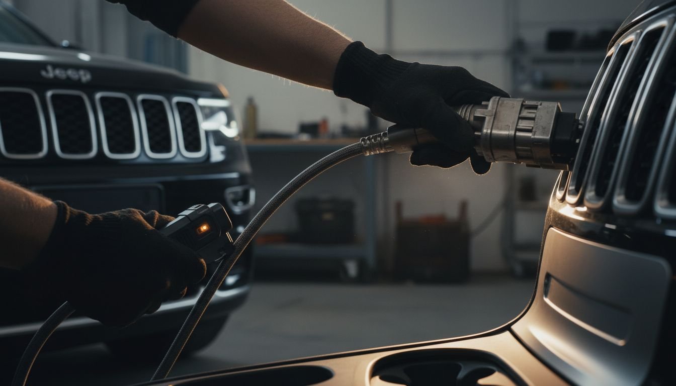 Connecting diagnostic tool