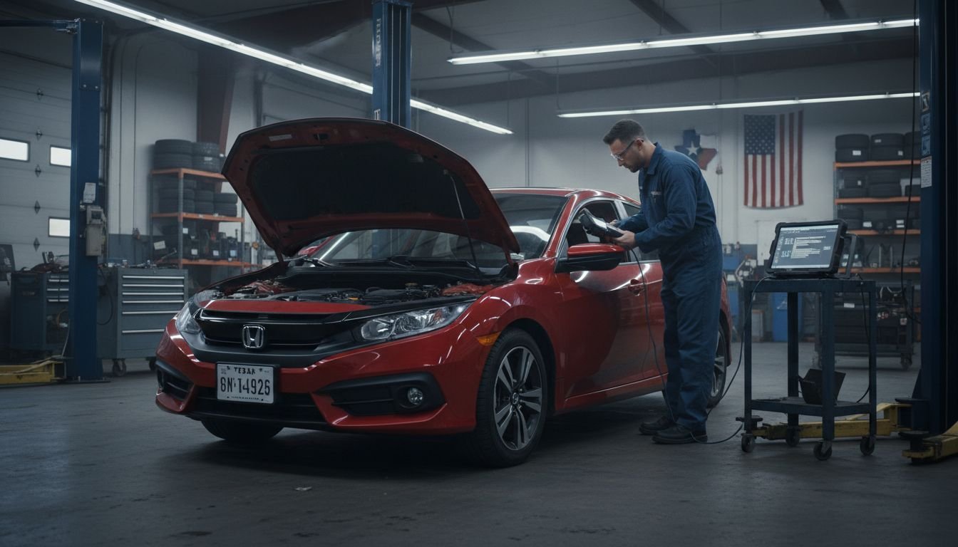 Honda Civic diagnostic check