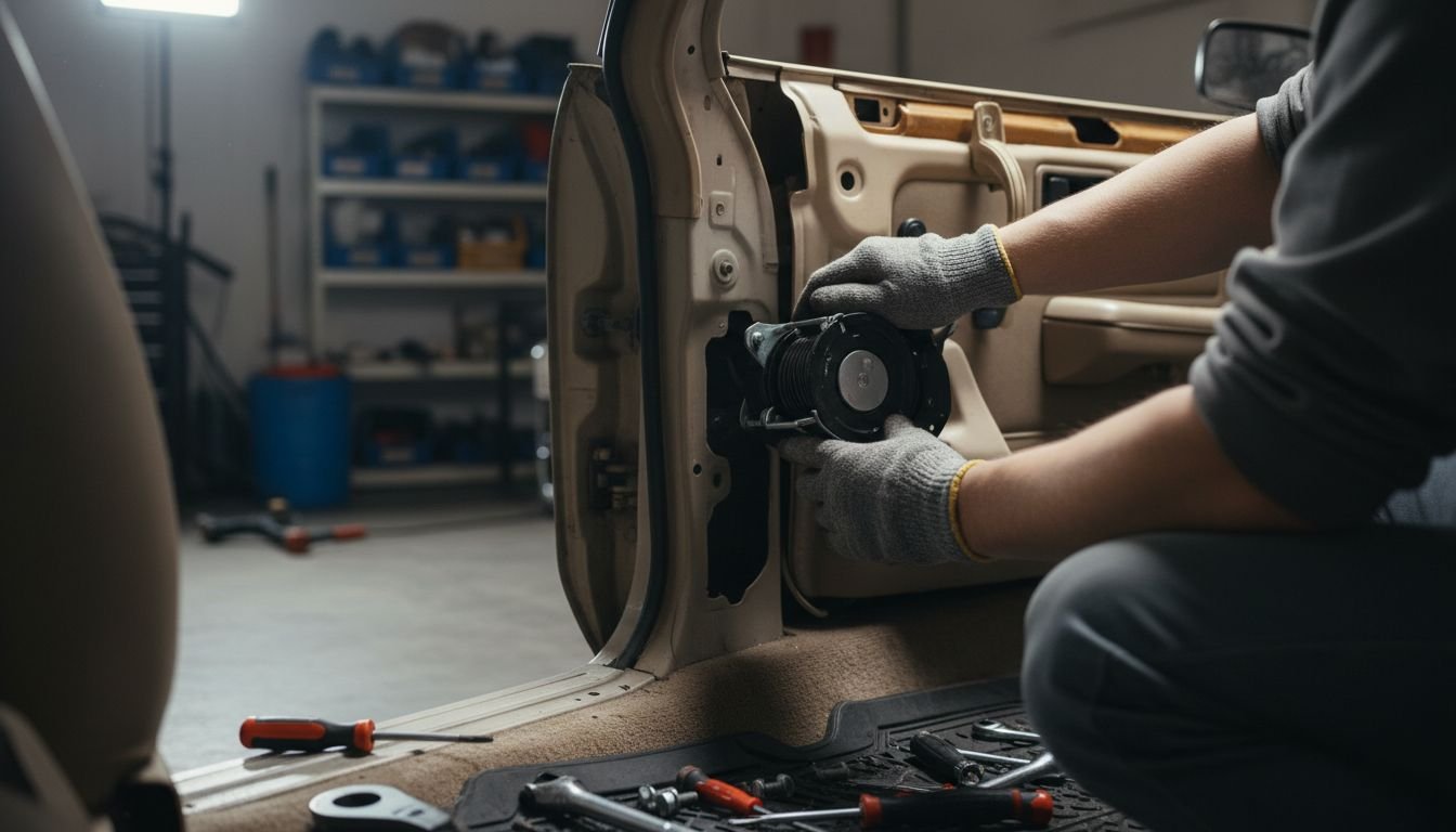 Installing seat belt retractor