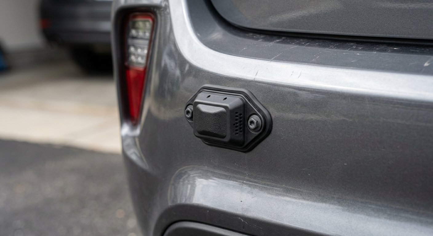 Blind spot radar sensor
