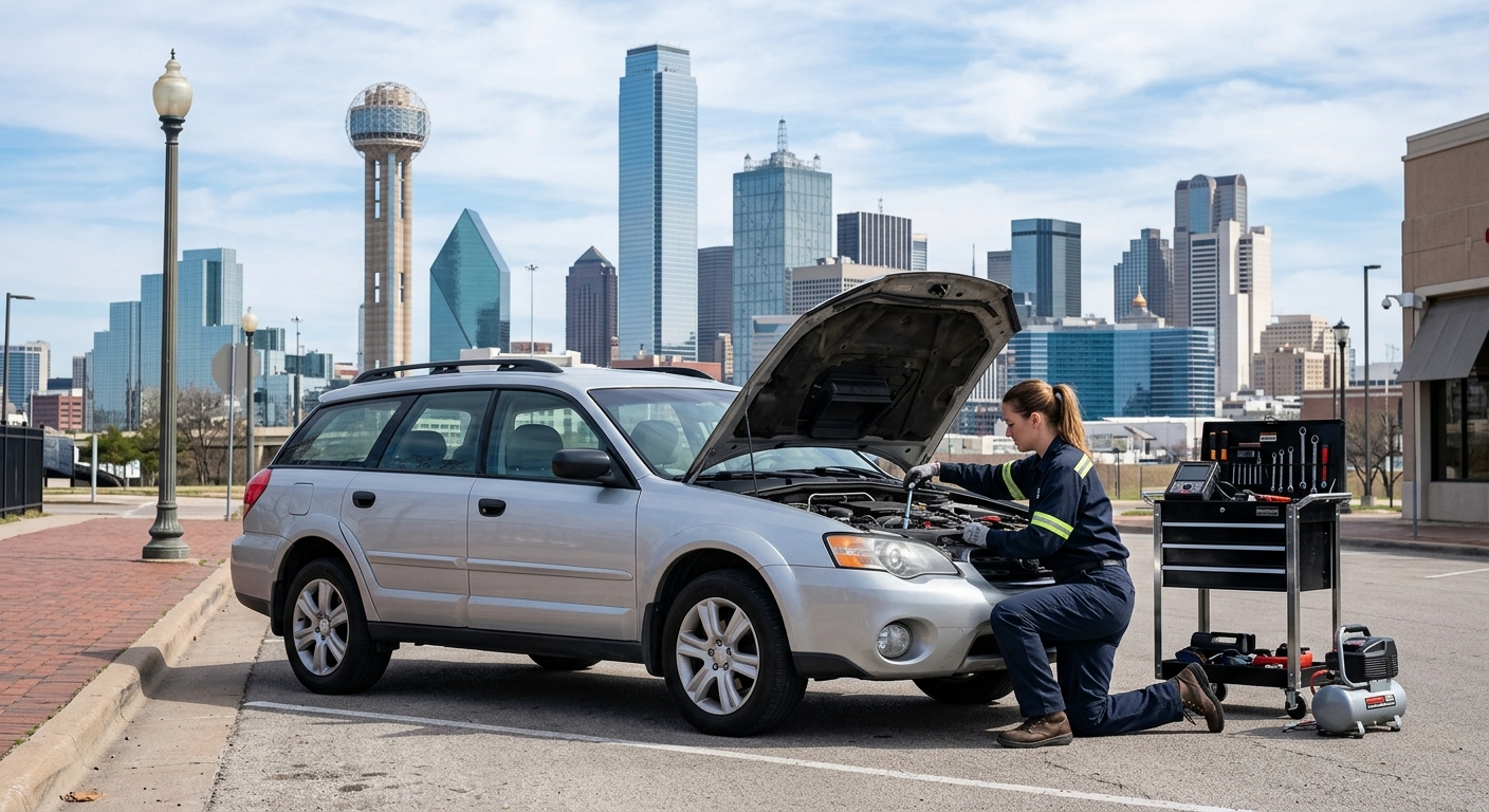 Mobile auto service in Dallas County, TX