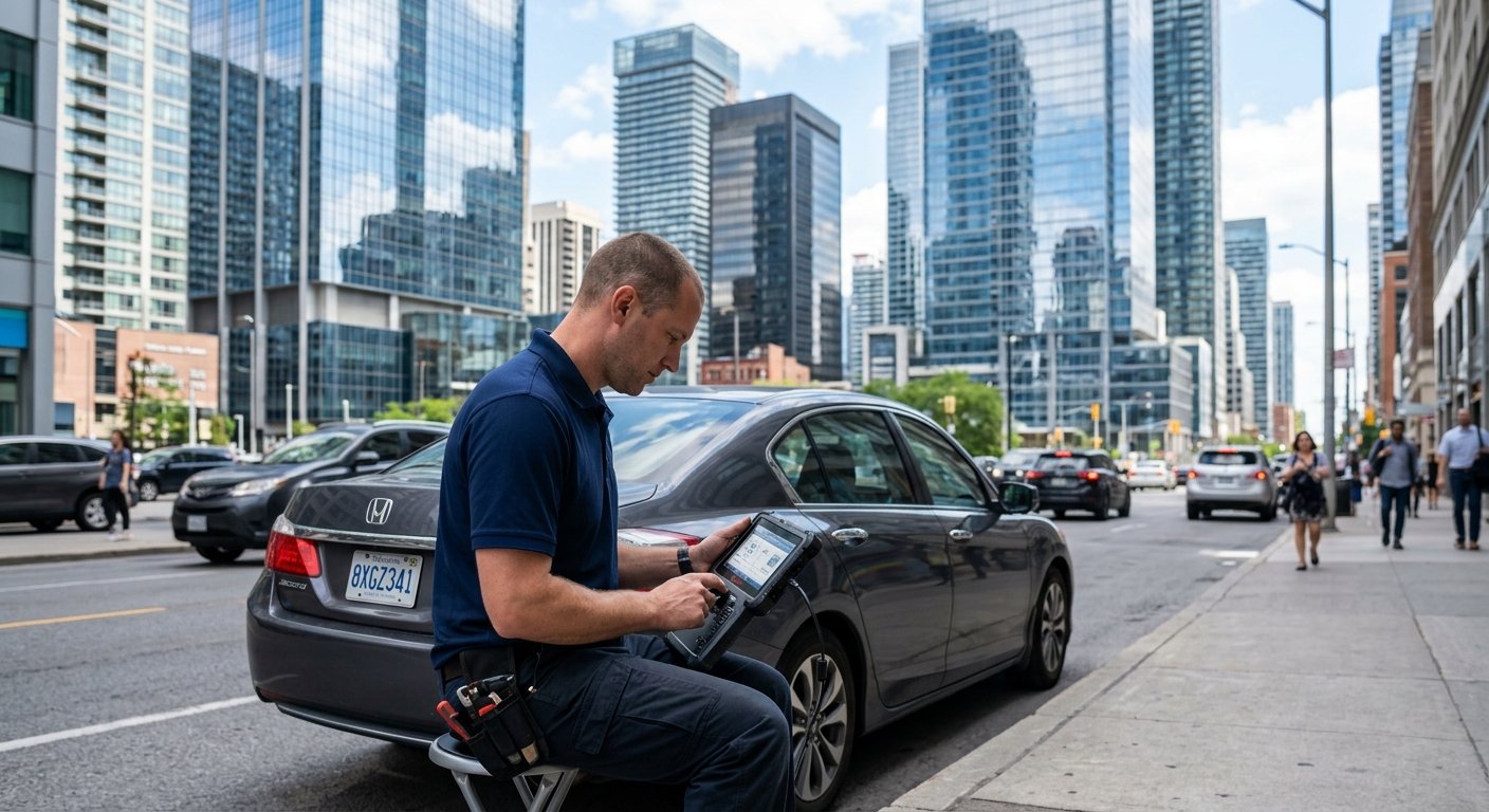Mobile auto locksmith in downtown Dallas, TX