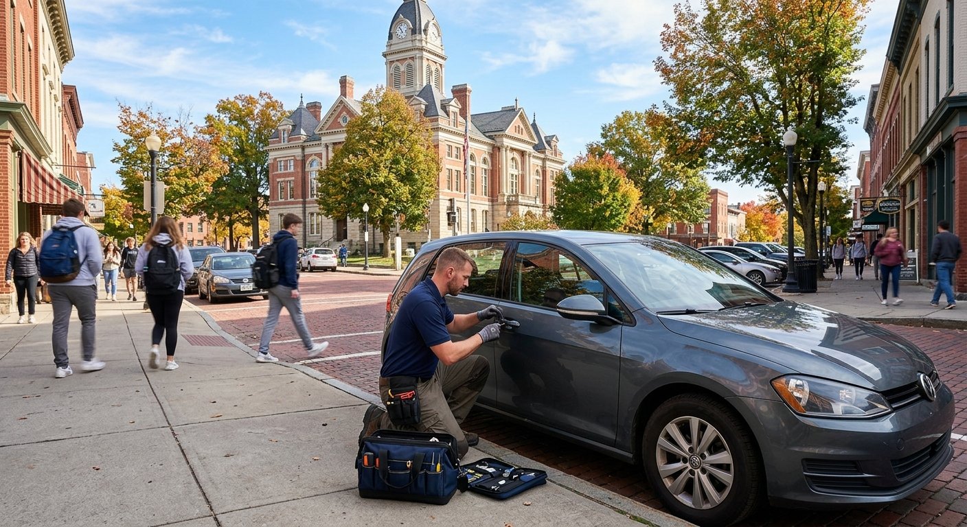 Mobile auto locksmith in Denton, TX