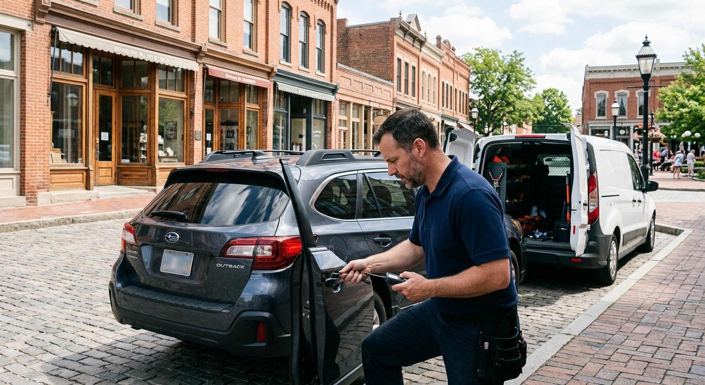 Mobile auto locksmith in Farmersville, TX