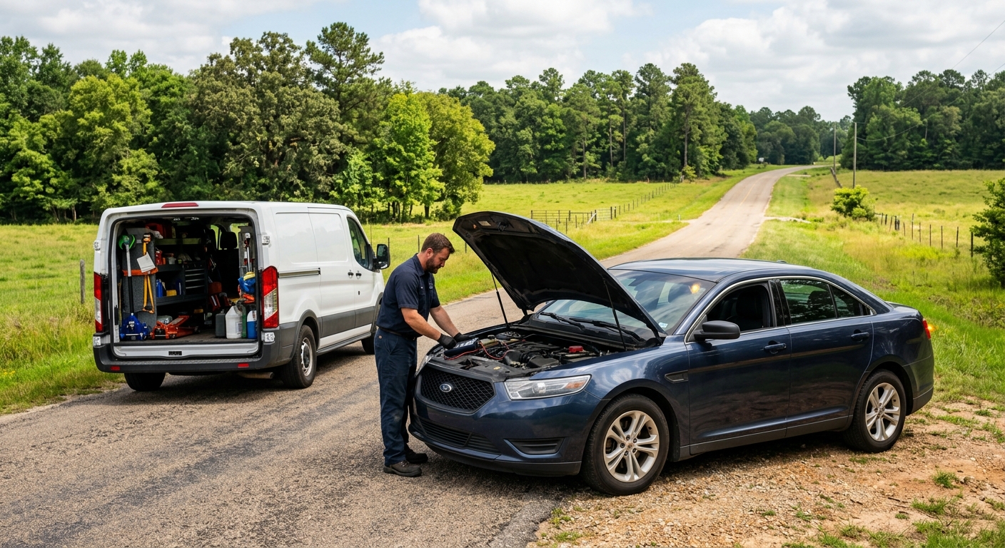 Mobile auto service in Kaufman County, TX