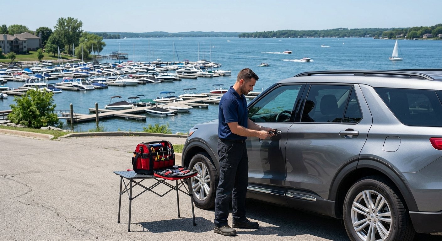Mobile auto locksmith near Lewisville Lake, TX