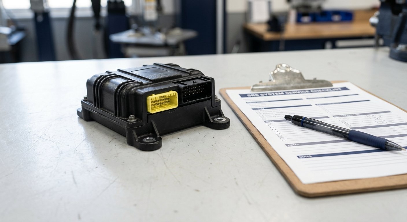 Airbag module reset service terms