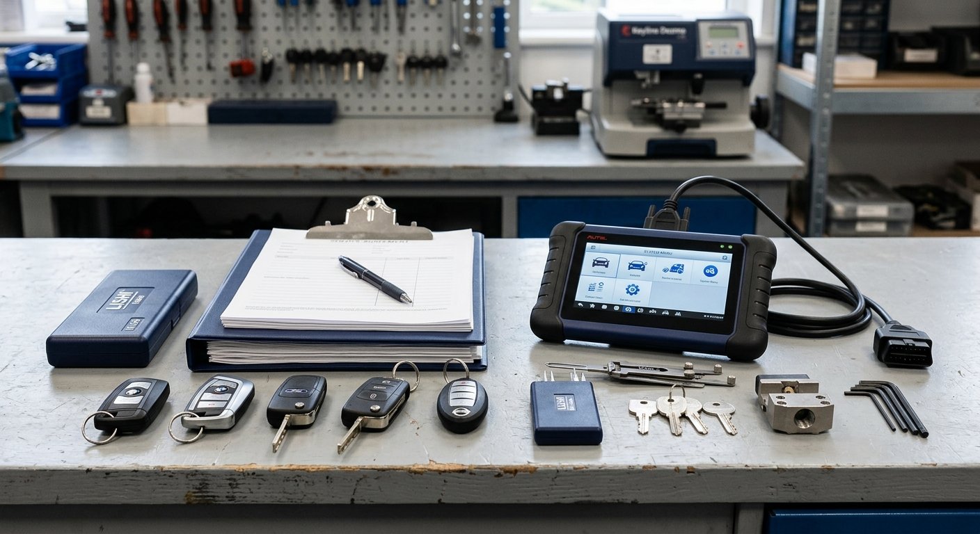 Automotive locksmith service terms