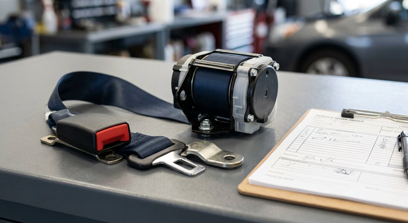 Seat belt replacement service terms