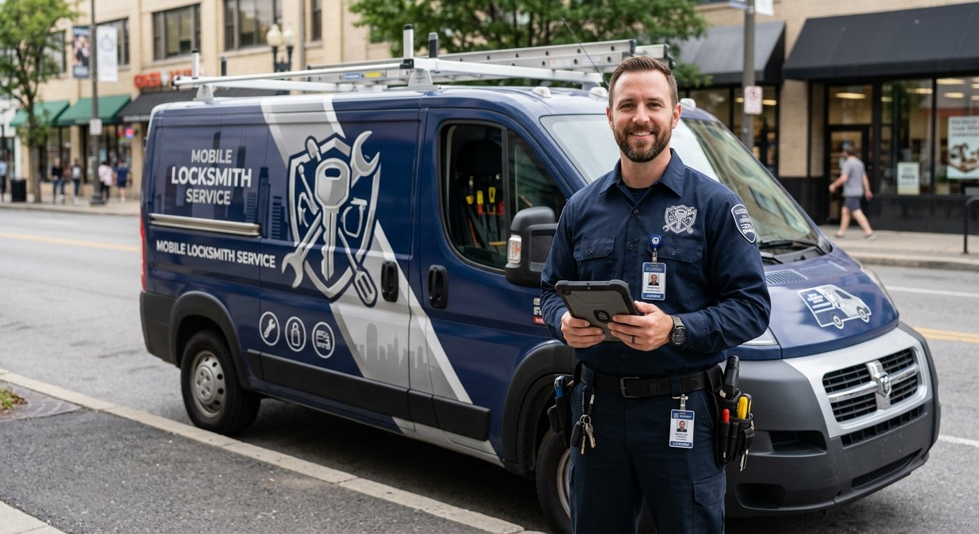 Licensed and insured mobile locksmith in DFW
