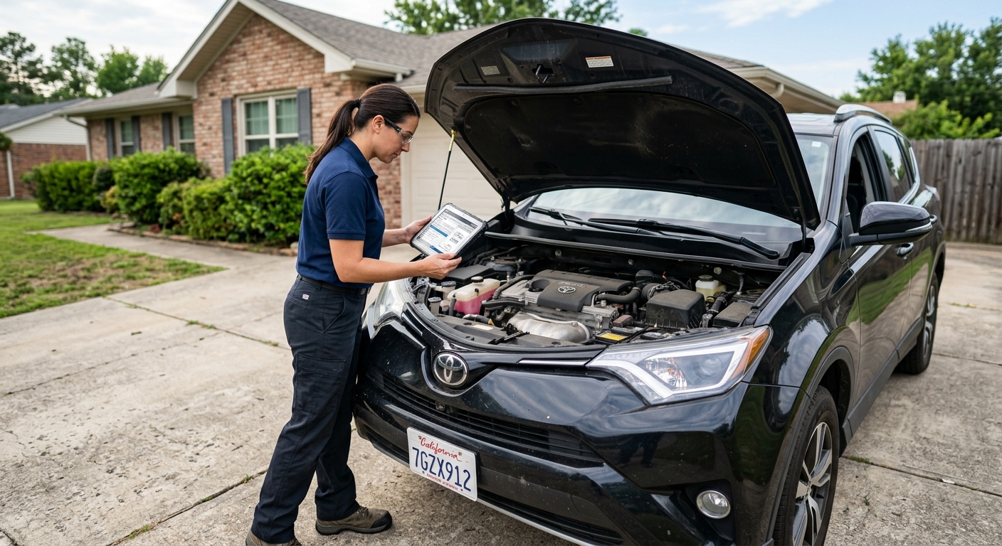 Pre-purchase vehicle inspection