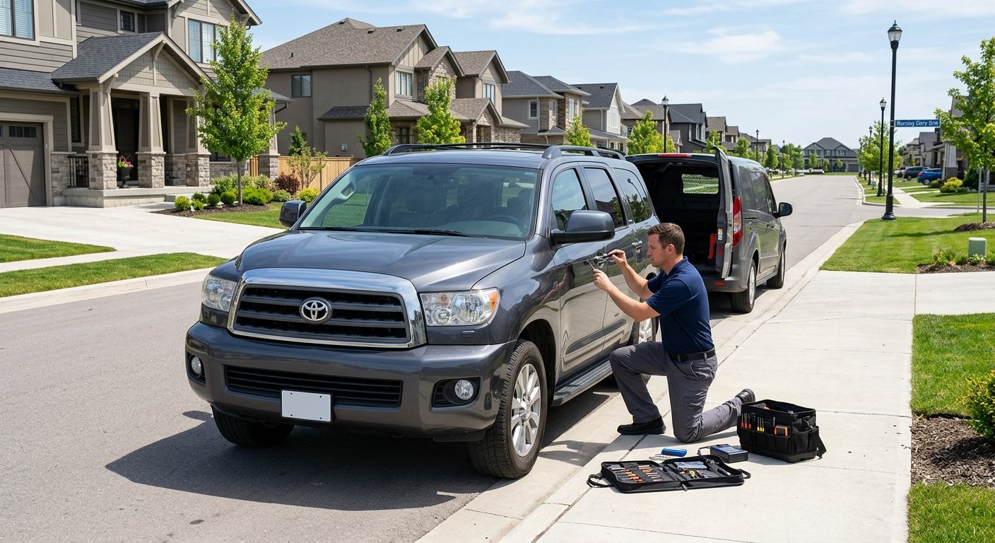 Mobile auto locksmith in Prosper, TX
