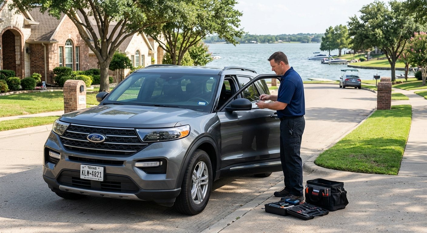 Mobile auto locksmith in Rowlett, TX