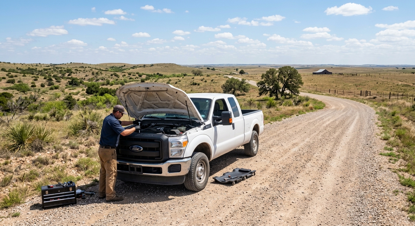 Mobile auto service in Wise County, TX