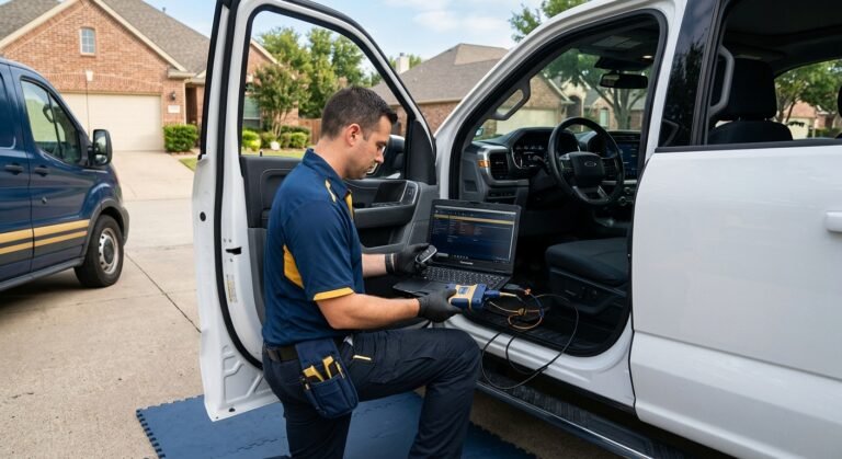 Module Programming Dallas By A Lockncal Mobile Technician On-Site