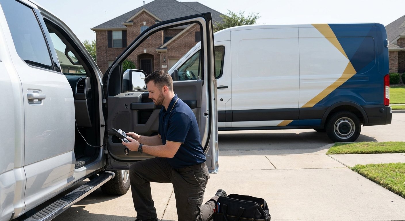 Chevy Malibu Key Replacement &Amp; Smart Fob Programming In Dfw 1 Chevy Malibu Smart Key Fob Programming By A Mobile Locksmith In Dfw