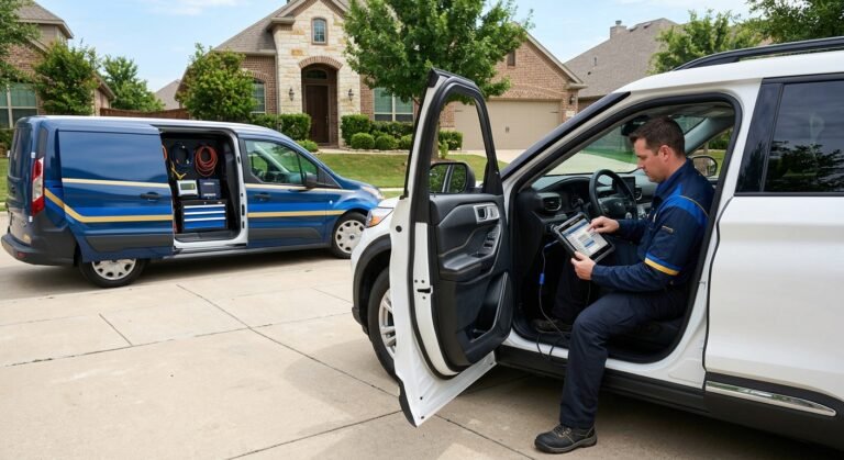 Module Programming Frisco By A Lockncal Mobile Technician On-Site