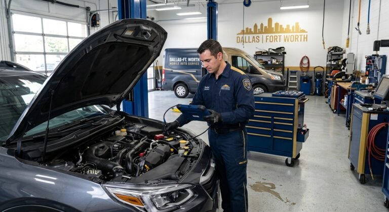 U0100 Code — Proven Fixes &Amp; Critical Guide 5 U0100 Code — Technician Scanning A Car With Obd-Ii Scanner For U0100 Code Near An Open Hood