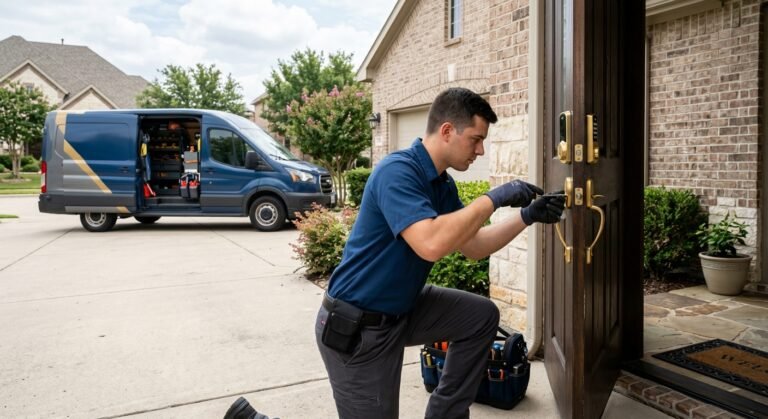 Module Programming Garland By A Lockncal Mobile Technician On-Site