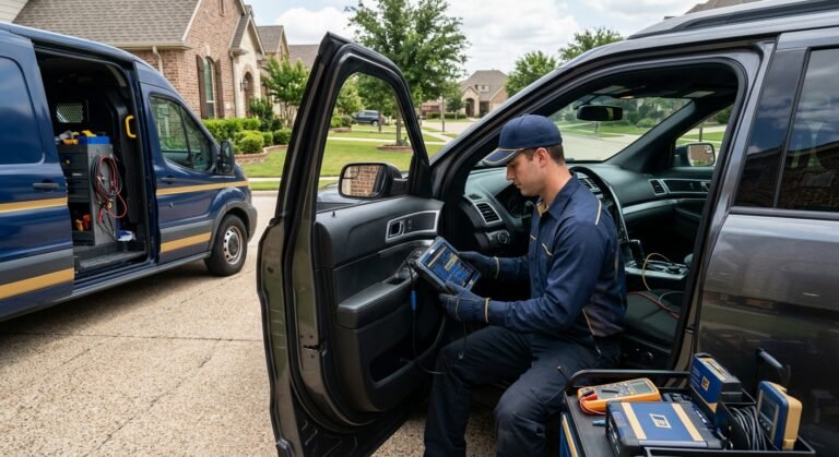 Airbag Module Reset Mesquite By A Lockncal Mobile Technician On-Site