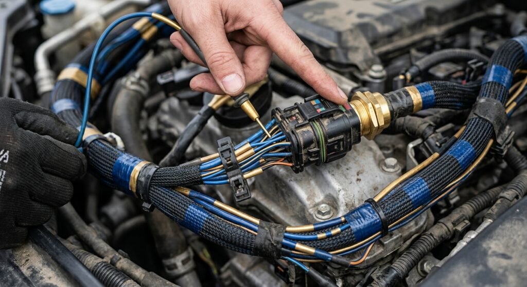 Nissan U0100 Code — Expert, Safe Fixes 2 Nissan U0100 Code — Inspecting Can-Bus Wiring And Connectors For Communication Faults