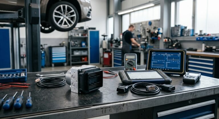 U0121 Code — Abs Control Module And Diagnostic Tools Indicating U0121 Code Troubleshooting